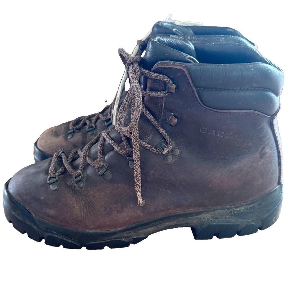 Garmont Dakota Men 11 Brown Leather Boots‎ READ Vintage